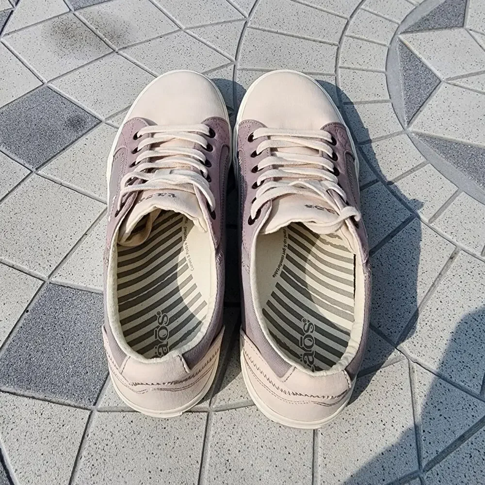 Taos Plim Soul Canvas Low Top Sneakers 10 - Picture 5 of 9